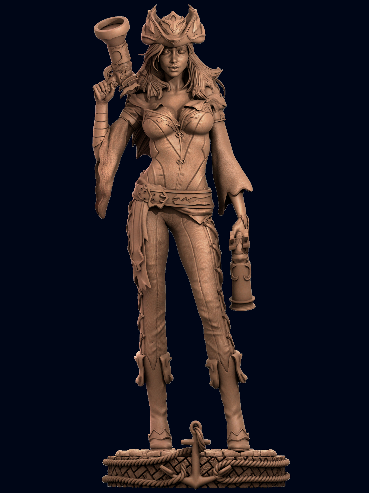 0793 Miss Fortune NSFW - League of Legends - STL 3D Print Files