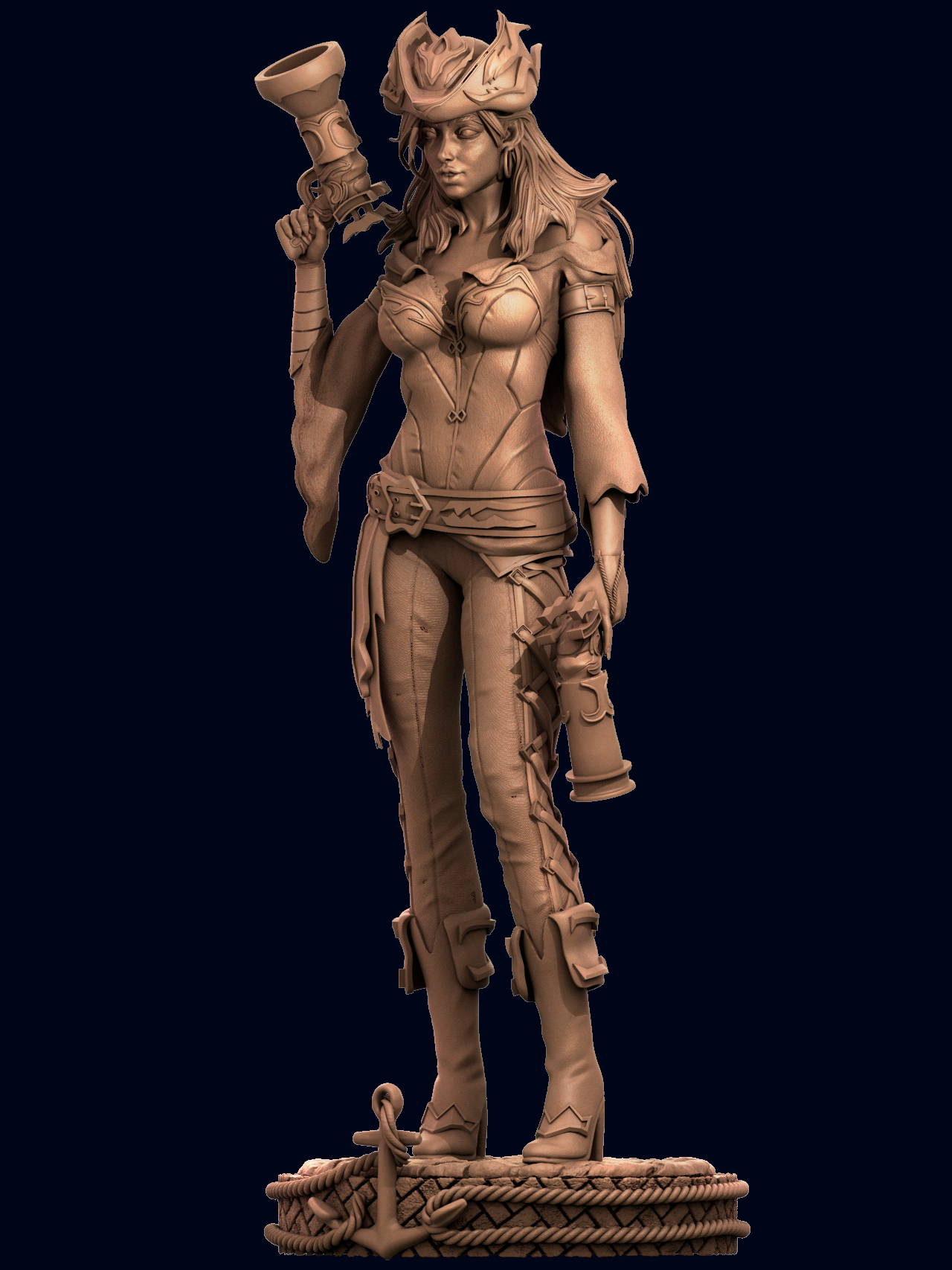 0793 Miss Fortune NSFW - League of Legends - STL 3D Print Files