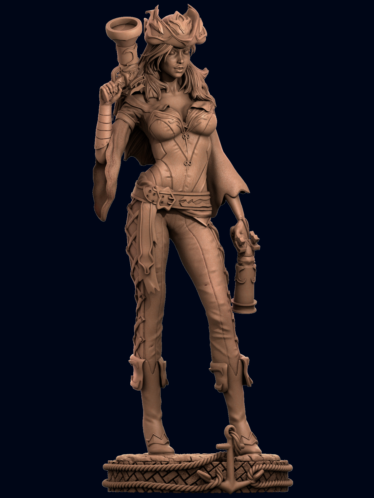 0793 Miss Fortune NSFW - League of Legends - STL 3D Print Files