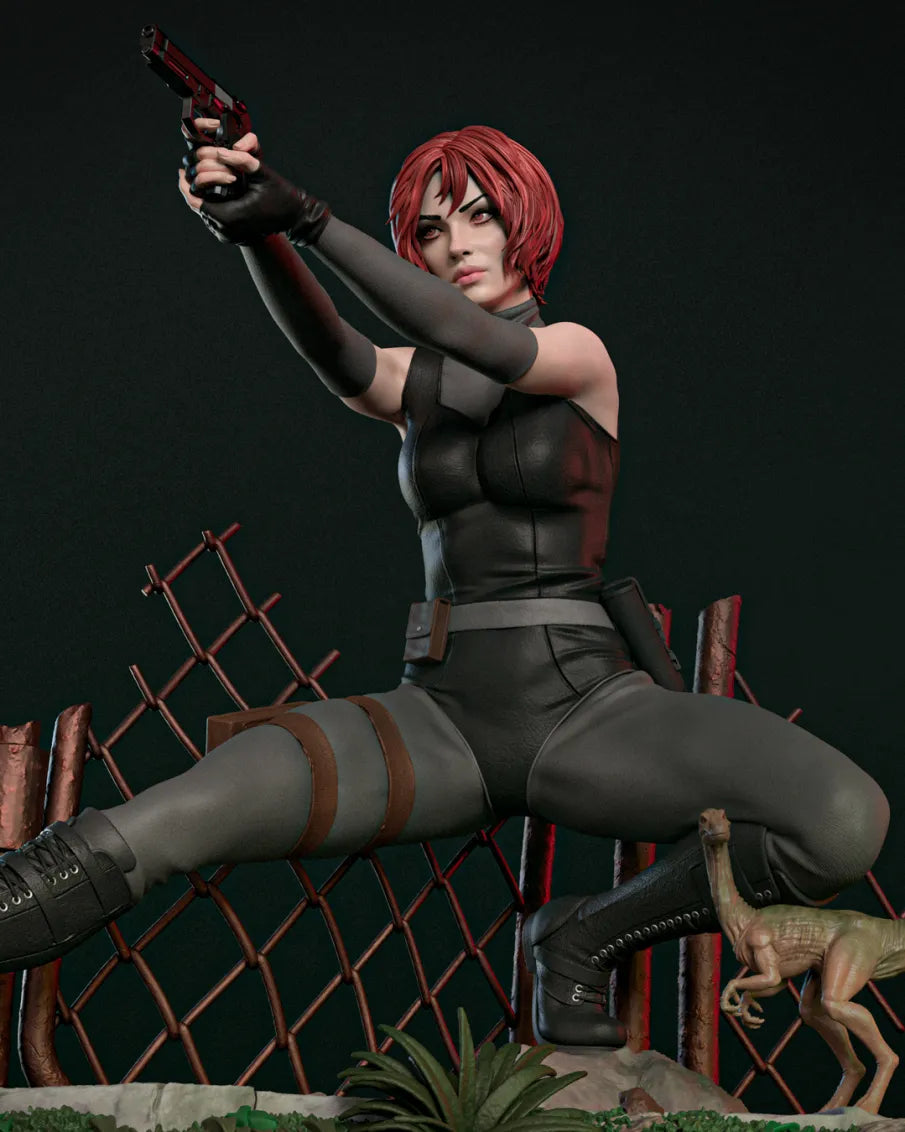 1632 Regina_Dino Crisis - STL 3D Print Files