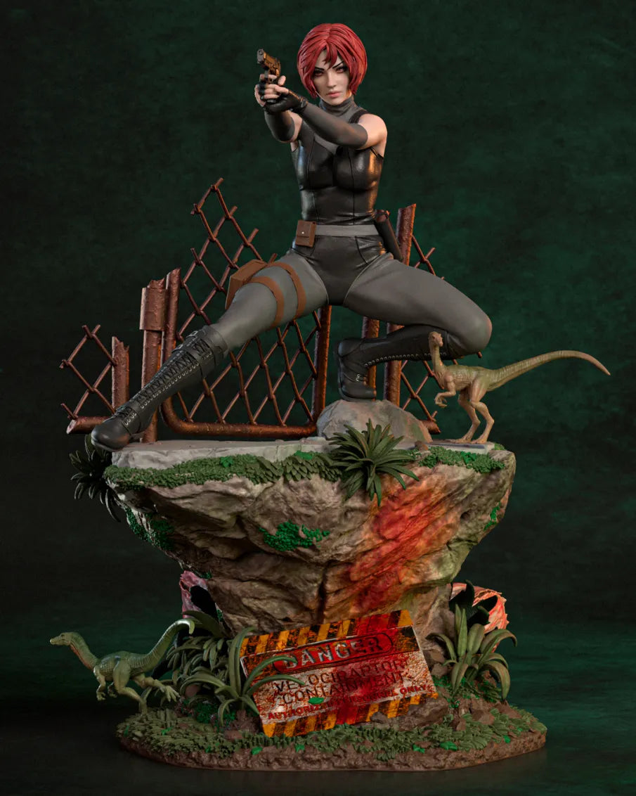 1632 Regina_Dino Crisis - STL 3D Print Files