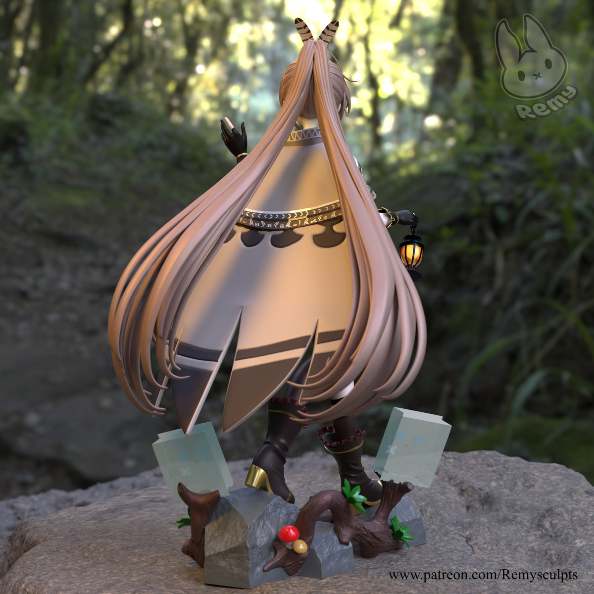 2184 VTuber Nanashi Mumei - STL 3D Print Files