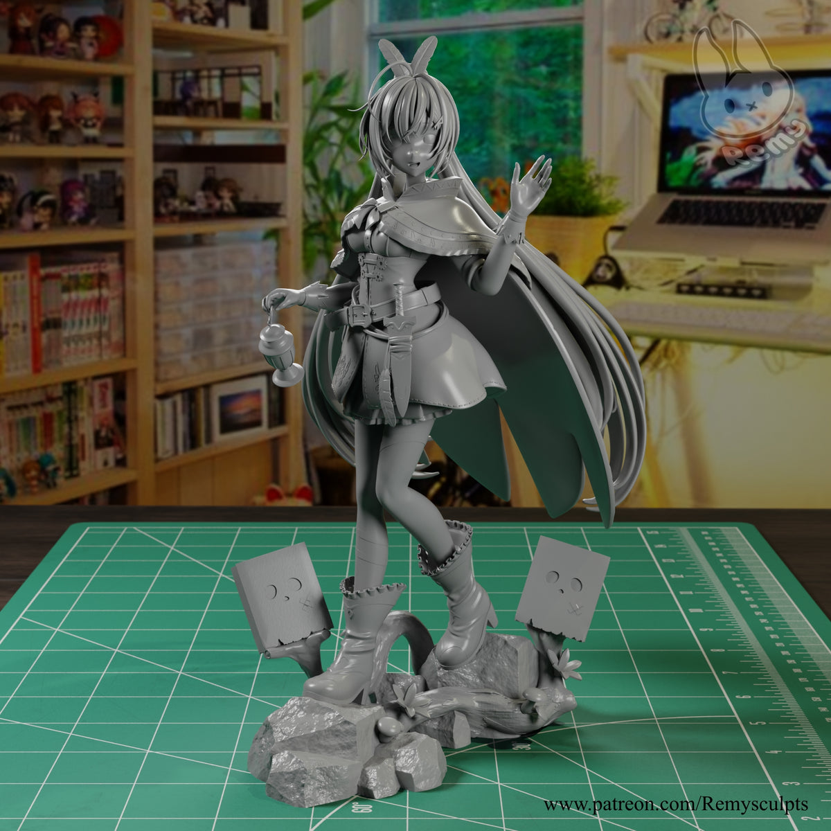 2184 VTuber Nanashi Mumei - STL 3D Print Files