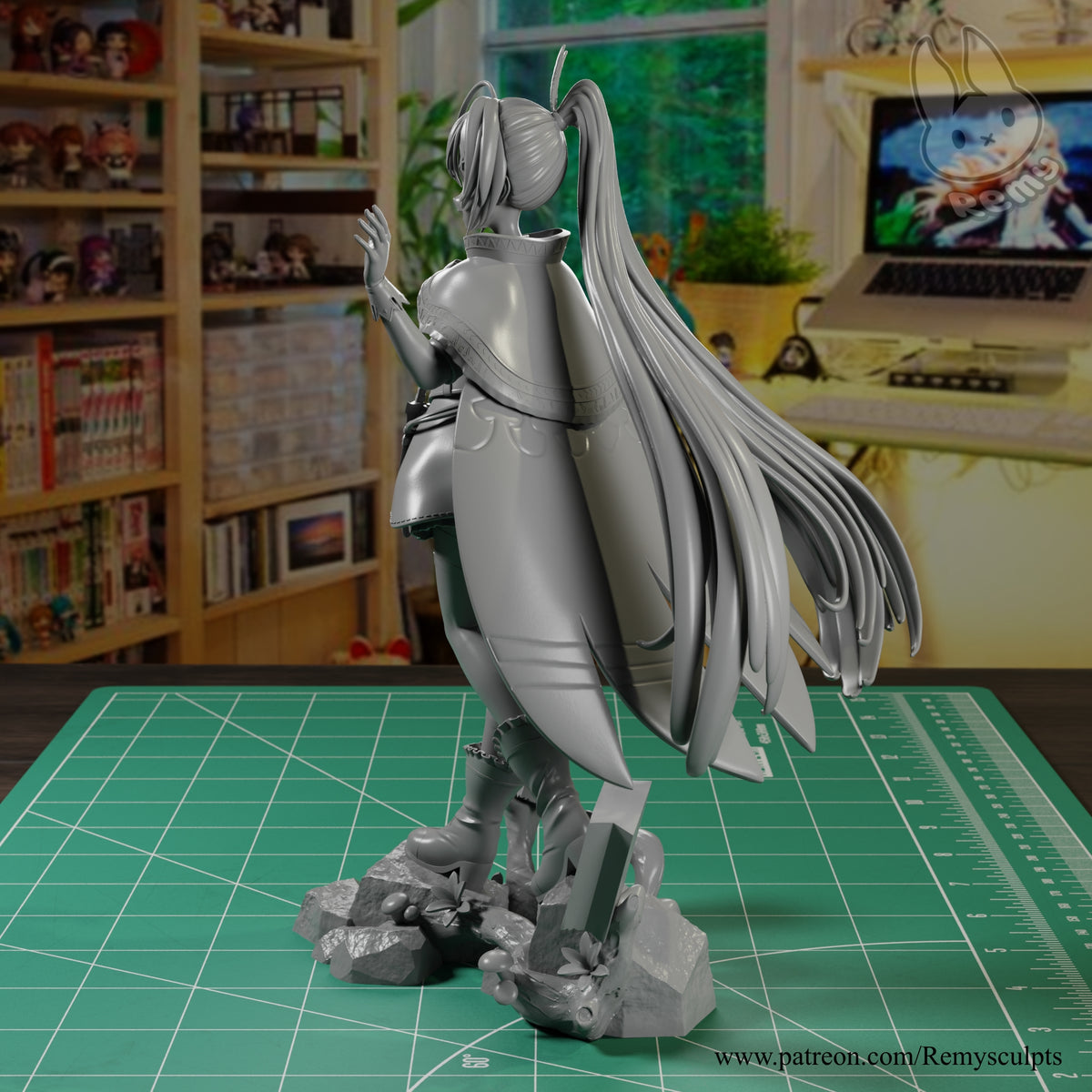 2184 VTuber Nanashi Mumei - STL 3D Print Files