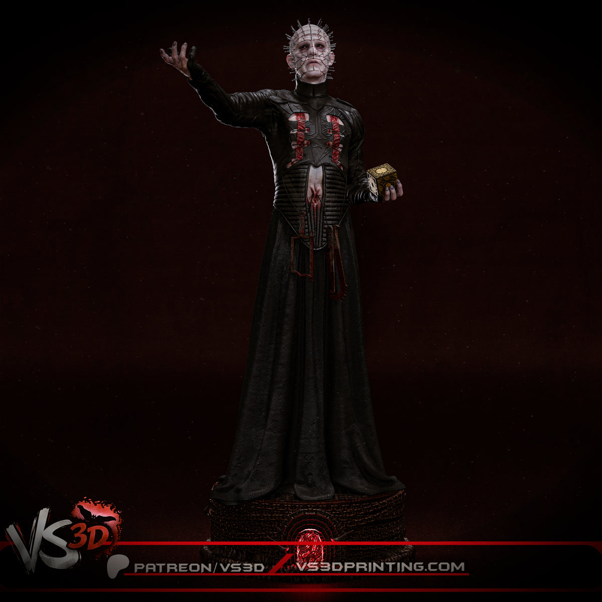 2166 Pinhead_Hellraiser - STL 3D Print Files