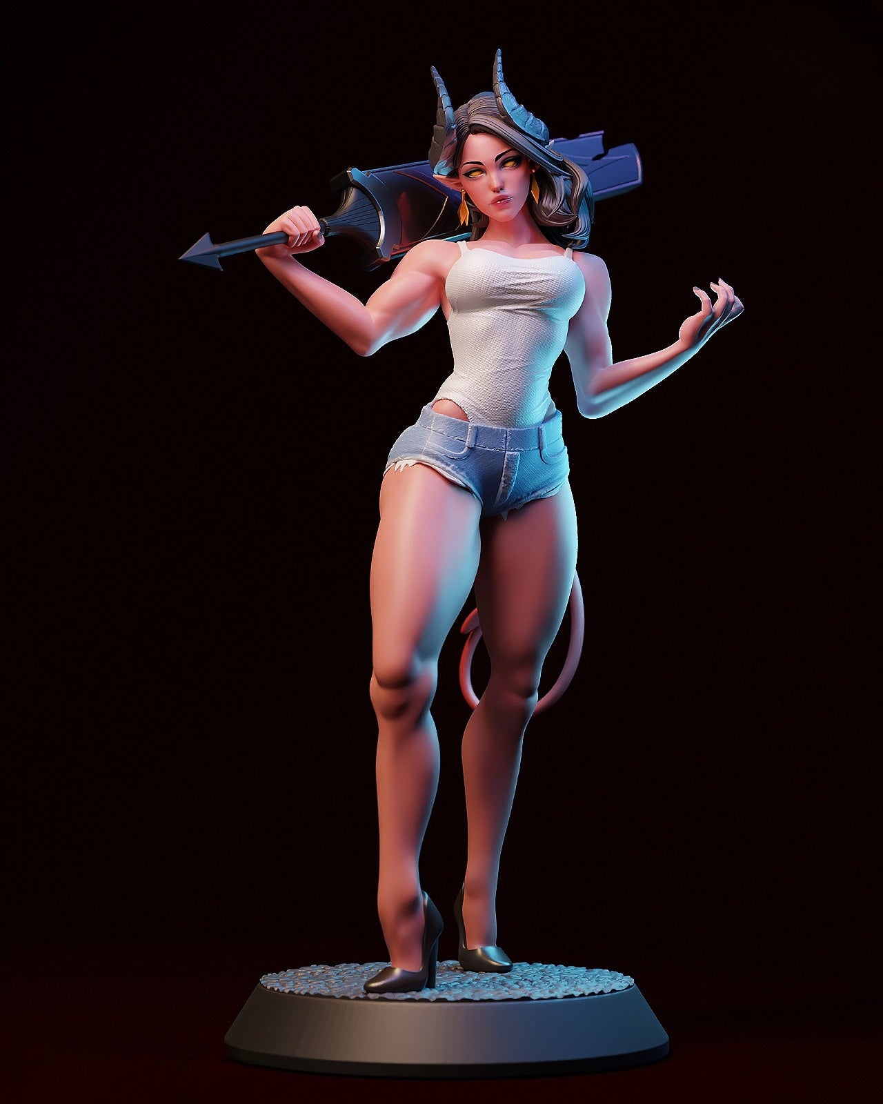 0849 Malevola Dispatch NSFW - STL 3D Print Files