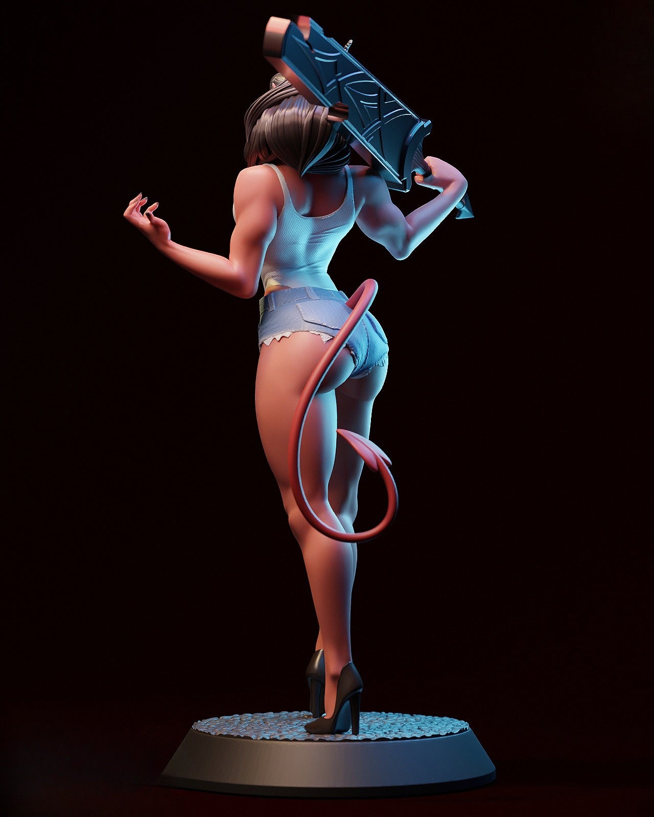0849 Malevola Dispatch NSFW - STL 3D Print Files