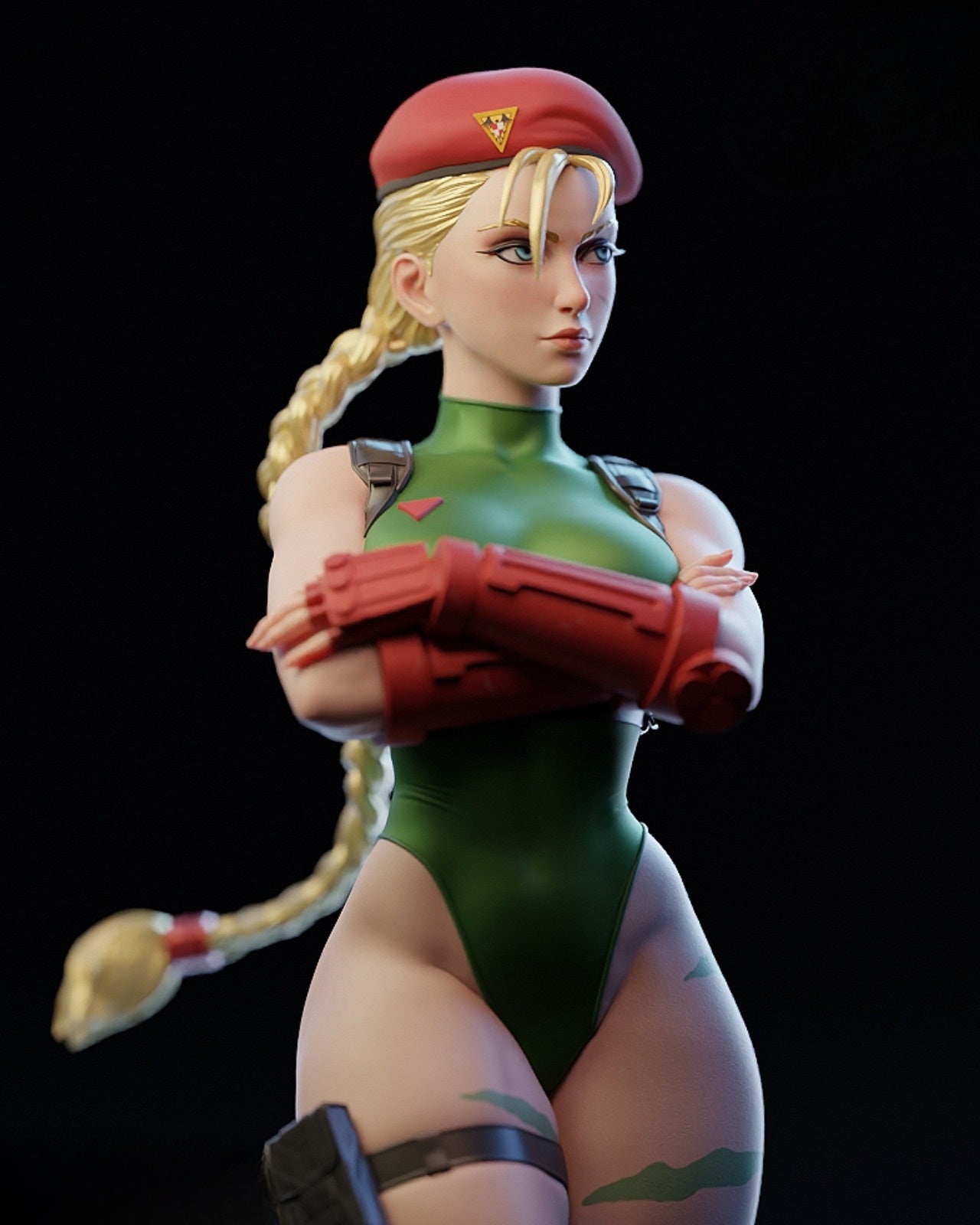 1385 Cammy White_Street Fighter - STL 3D Print Files