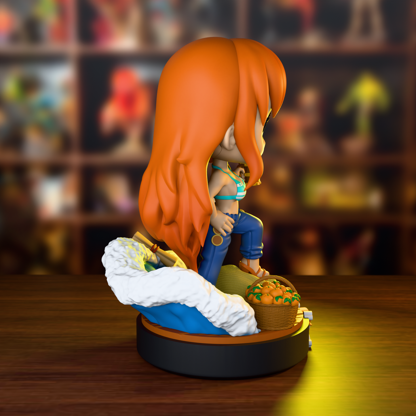 0675 Nami_One PieceChibi - STL 3D Print Files