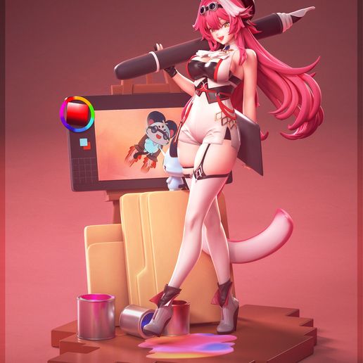 1738 Raora Panthera_VTuber - STL 3D Print Files
