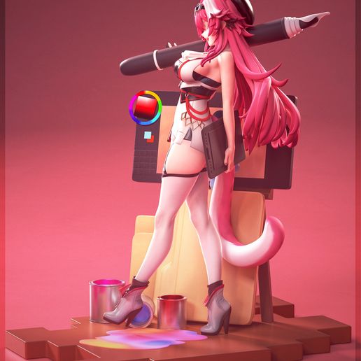 1738 Raora Panthera_VTuber - STL 3D Print Files