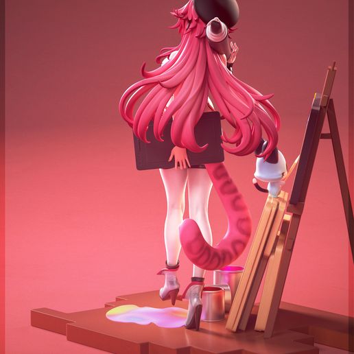 1738 Raora Panthera_VTuber - STL 3D Print Files