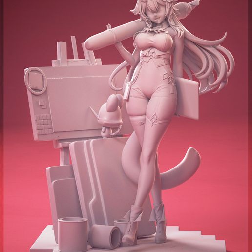 1738 Raora Panthera_VTuber - STL 3D Print Files