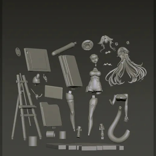 1738 Raora Panthera_VTuber - STL 3D Print Files