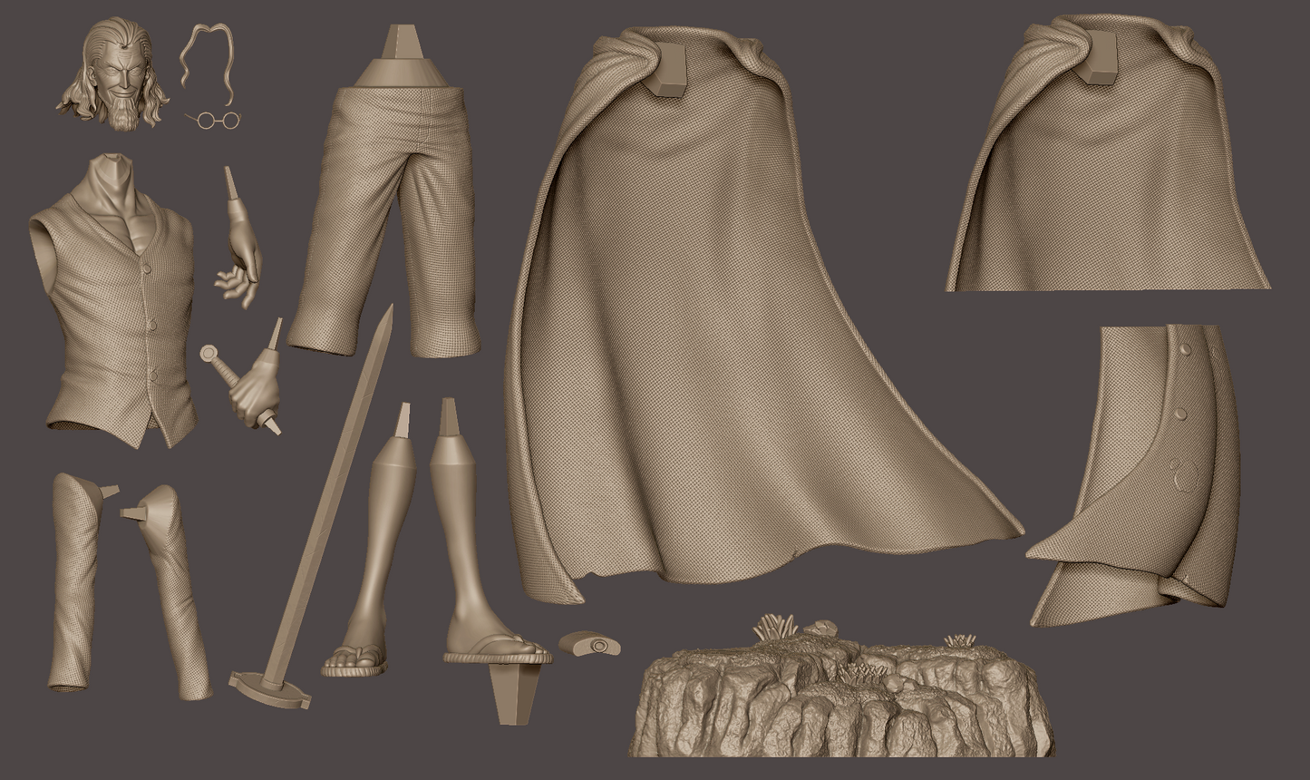 0229 Silvers Rayleigh (OP) - STL 3D Print Files
