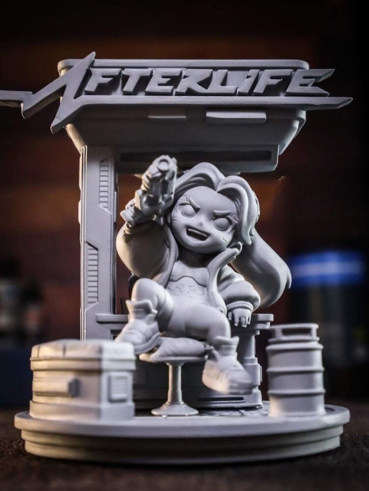 0155 Rebecca from Cyberpunk - STL 3D Print Files