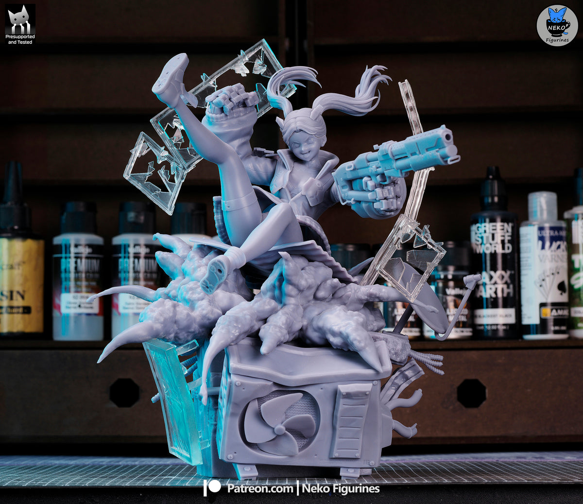 2127 Rebecca_Cyberpunk Edgerunners - STL 3D Print Files