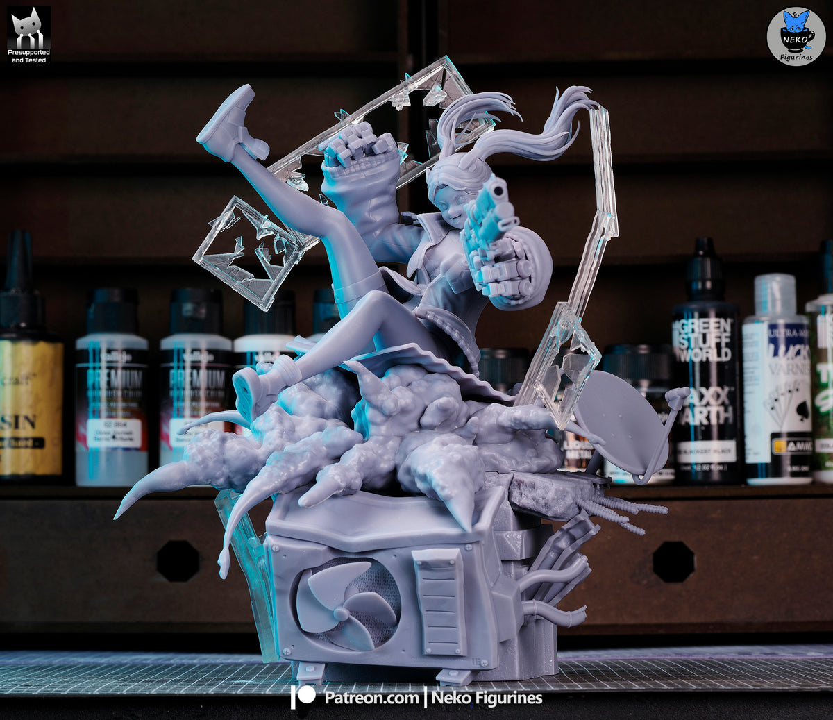 2127 Rebecca_Cyberpunk Edgerunners - STL 3D Print Files