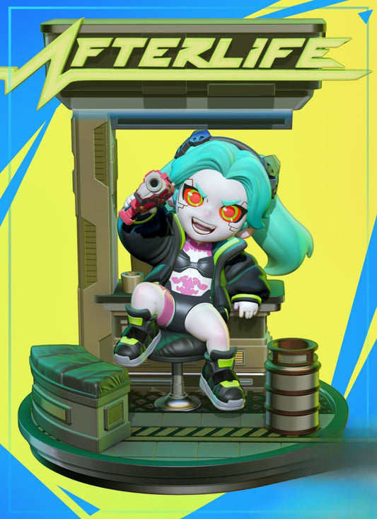 0155 Rebecca from Cyberpunk - STL 3D Print Files