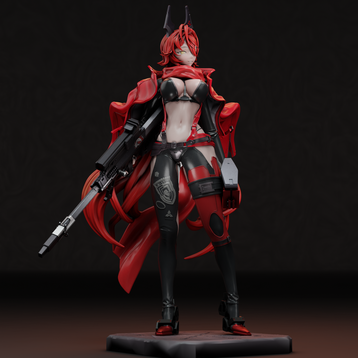 1464 NIKKE_Red Hood - STL 3D Print Files