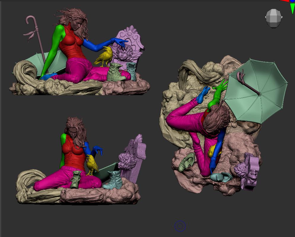 1170 Sandman Death - STL 3D Print Files