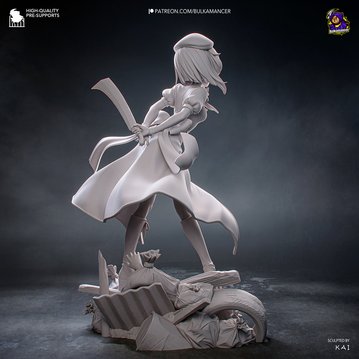 2013 Rena Ryugu_Higurashi When They Cry - STL 3D Print Files