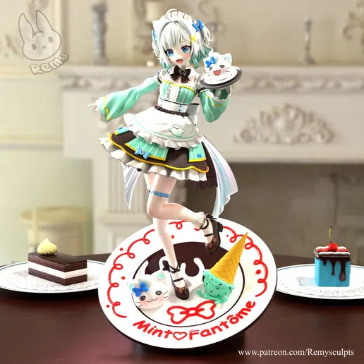 2194 Mint Fantôme_VTuber - STL 3D Print Files
