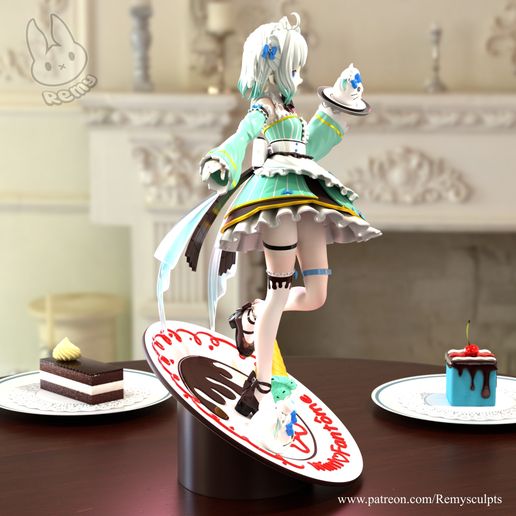 2194 Mint Fantôme_VTuber - STL 3D Print Files