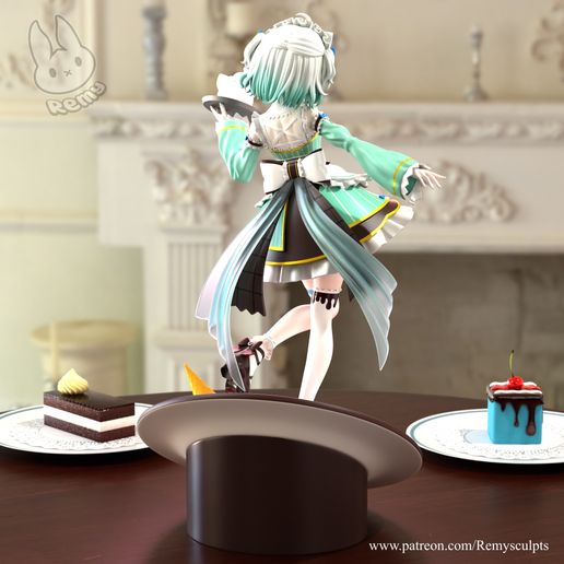 2194 Mint Fantôme_VTuber - STL 3D Print Files