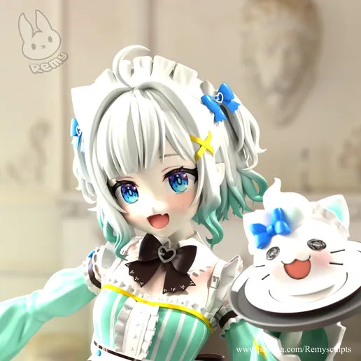 2194 Mint Fantôme_VTuber - STL 3D Print Files
