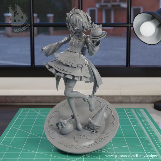 2194 Mint Fantôme_VTuber - STL 3D Print Files