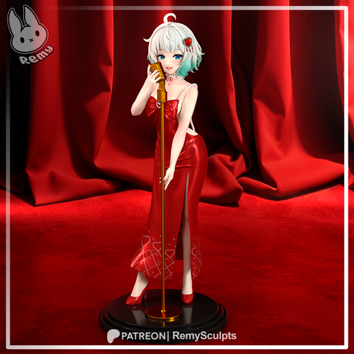 2037 VTuber_Mint Fantôme - STL 3D Print Files