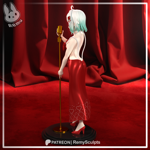 2037 VTuber_Mint Fantôme - STL 3D Print Files