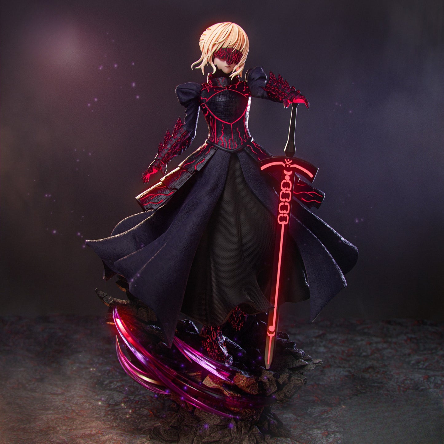 1575 Saber Alter_FateGrand Order - STL 3D Print Files