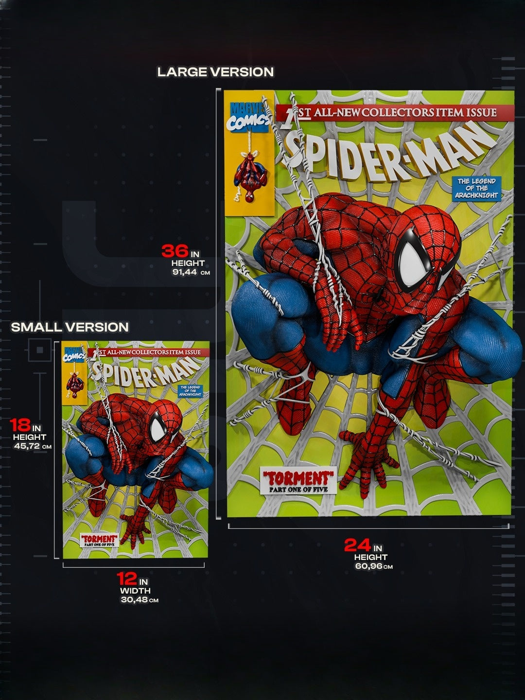 1422 Spiderman Concert Poster - STL 3D Print Files