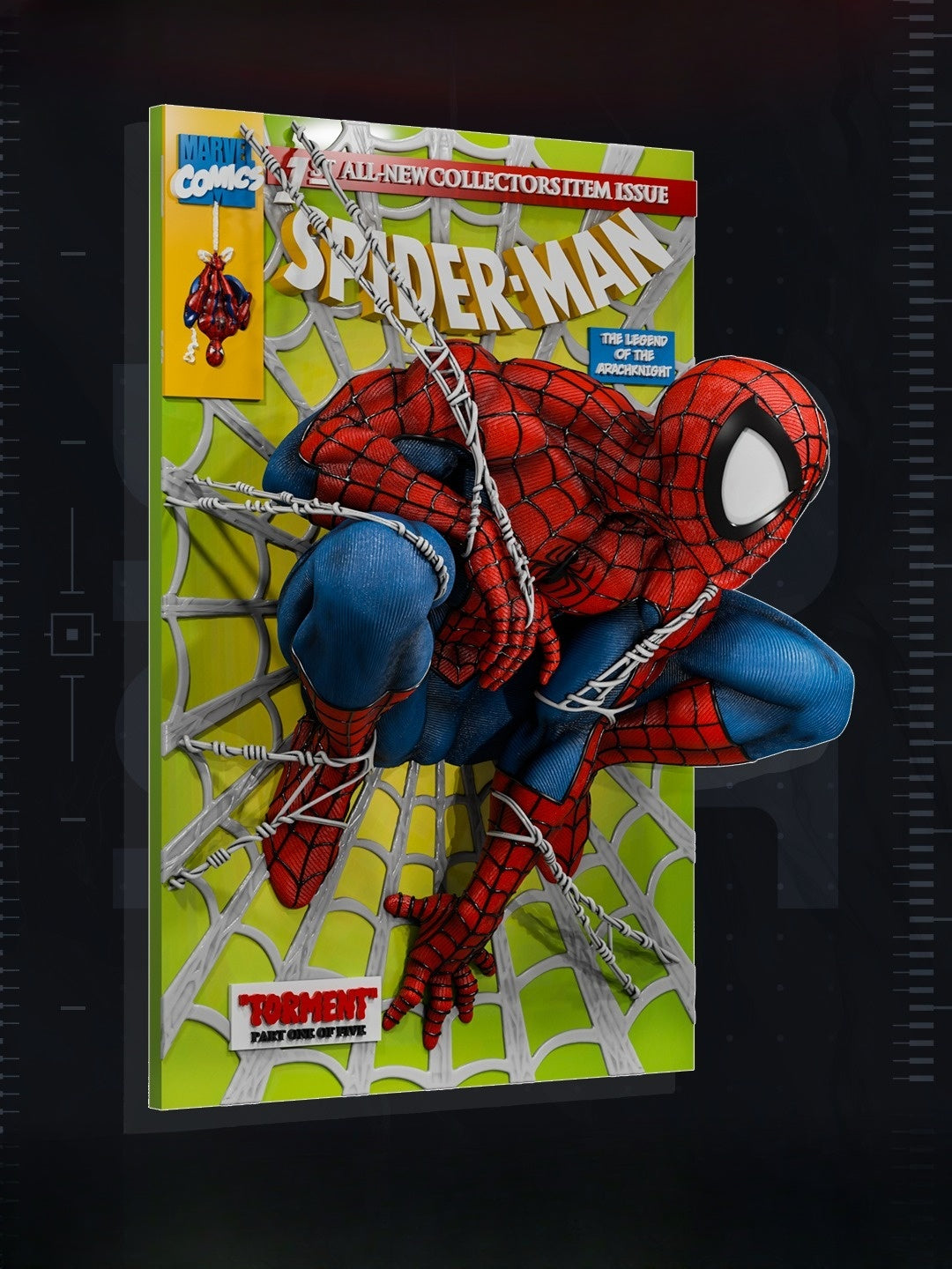 1422 Spiderman Concert Poster - STL 3D Print Files