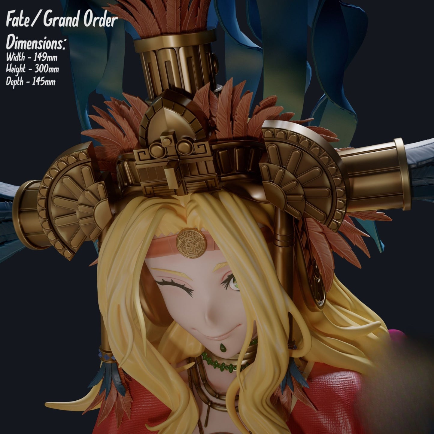 0535 Fate Grand Order_Quetzalcoatl - STL 3D Print Files
