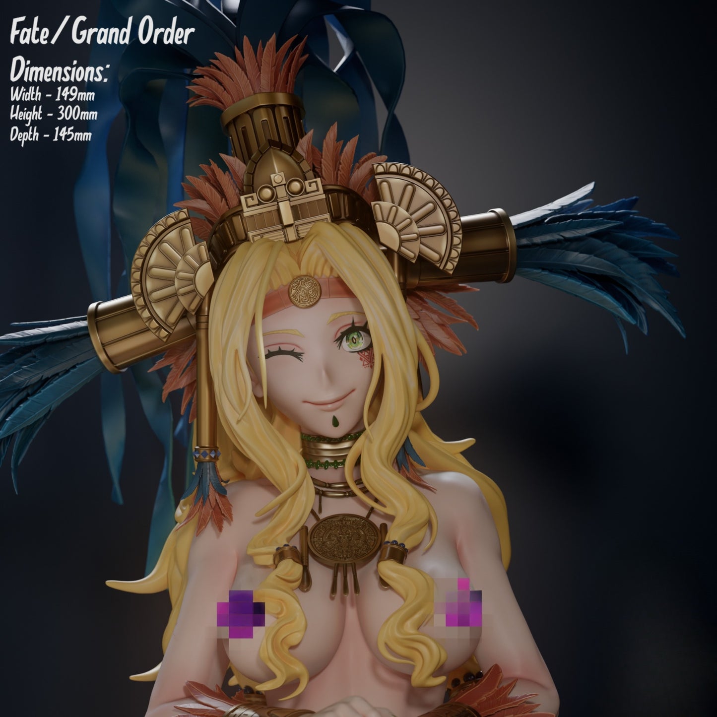0535 Fate Grand Order_Quetzalcoatl - STL 3D Print Files