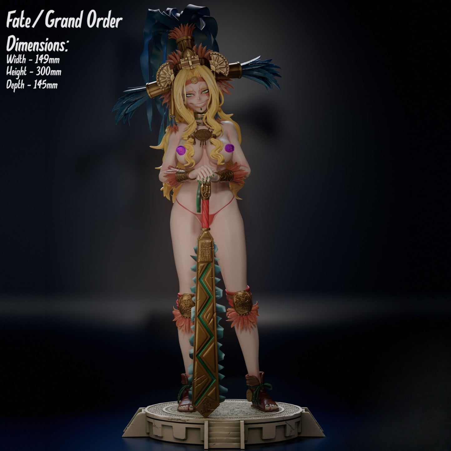 0535 Fate Grand Order_Quetzalcoatl - STL 3D Print Files