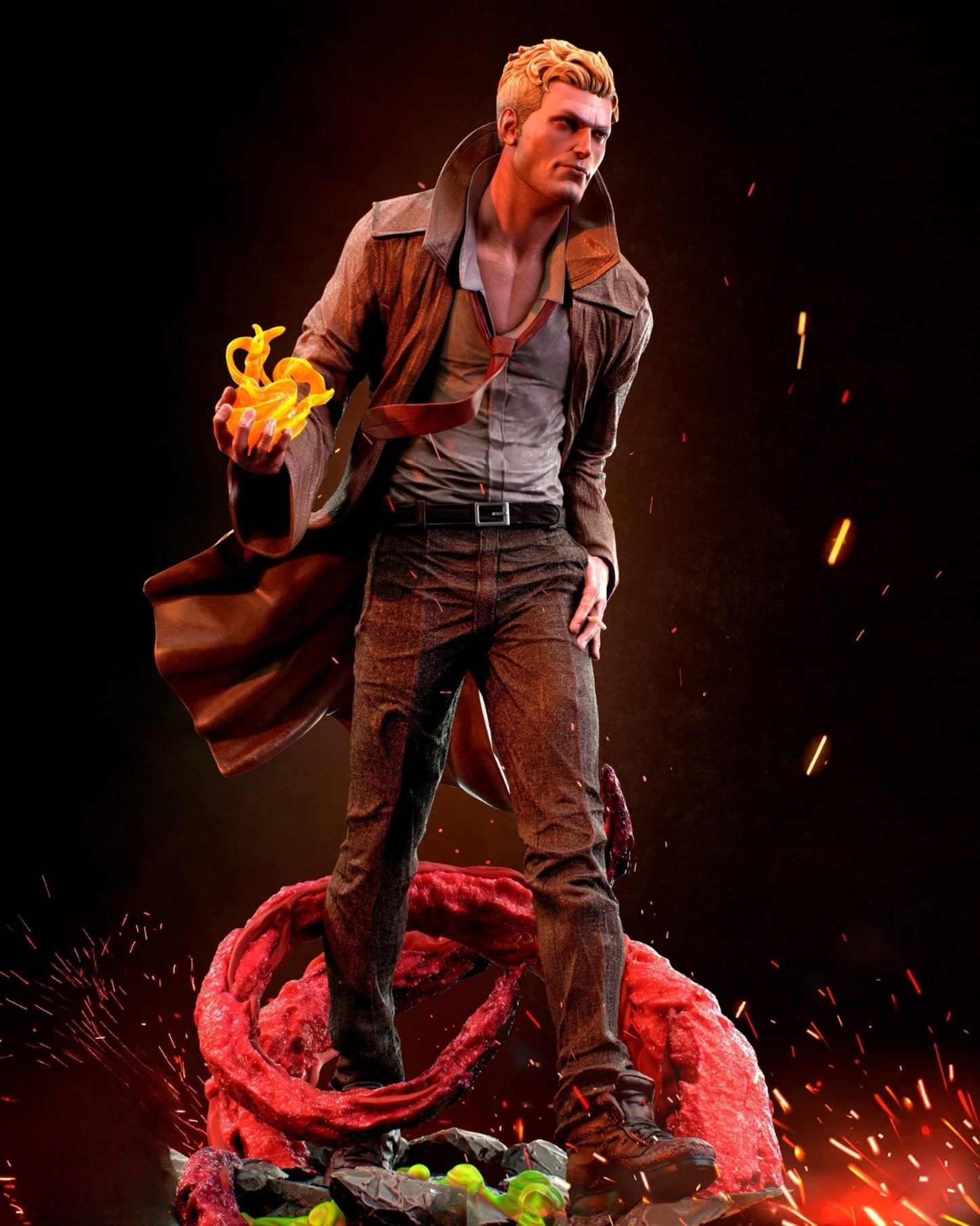 1108 John Constantine_DC Comics - STL 3D Print Files