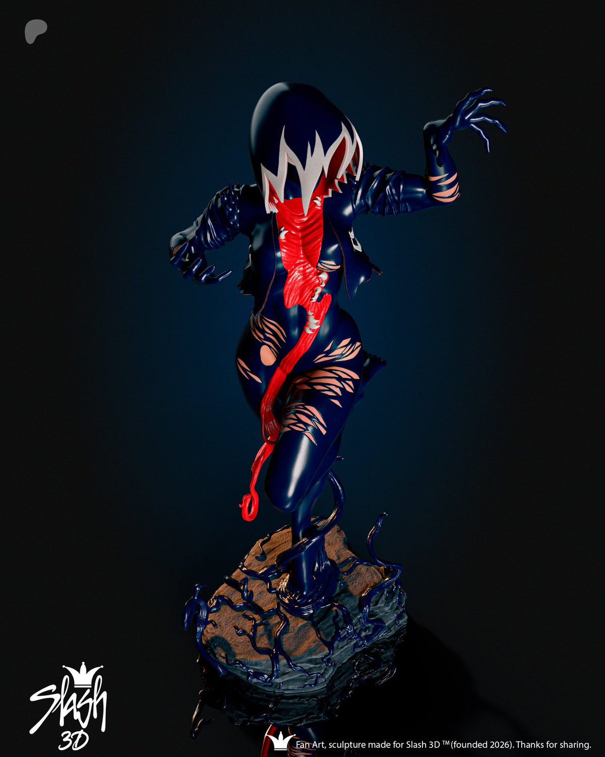 1927 Gwenom_Spider-Gwen - STL 3D Print Files