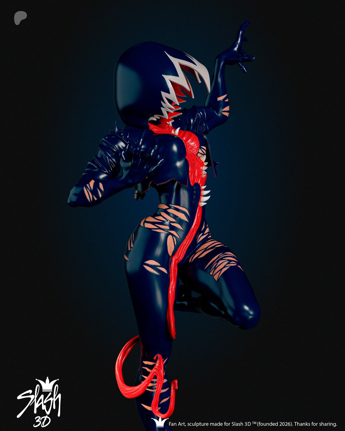 1927 Gwenom_Spider-Gwen - STL 3D Print Files