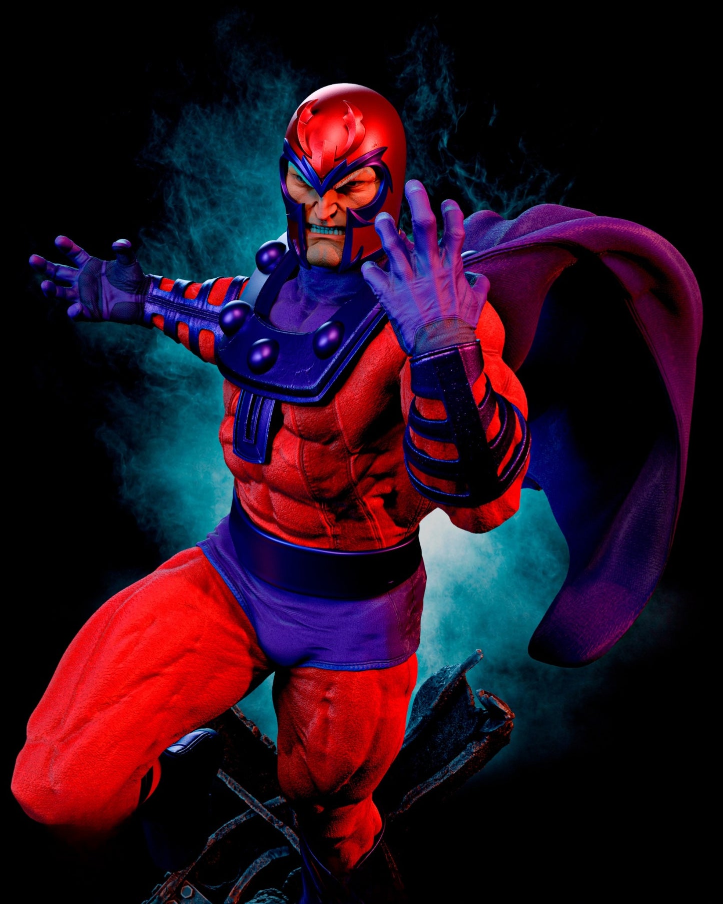 1530 Magneto_Marvel Comics - STL 3D Print Files
