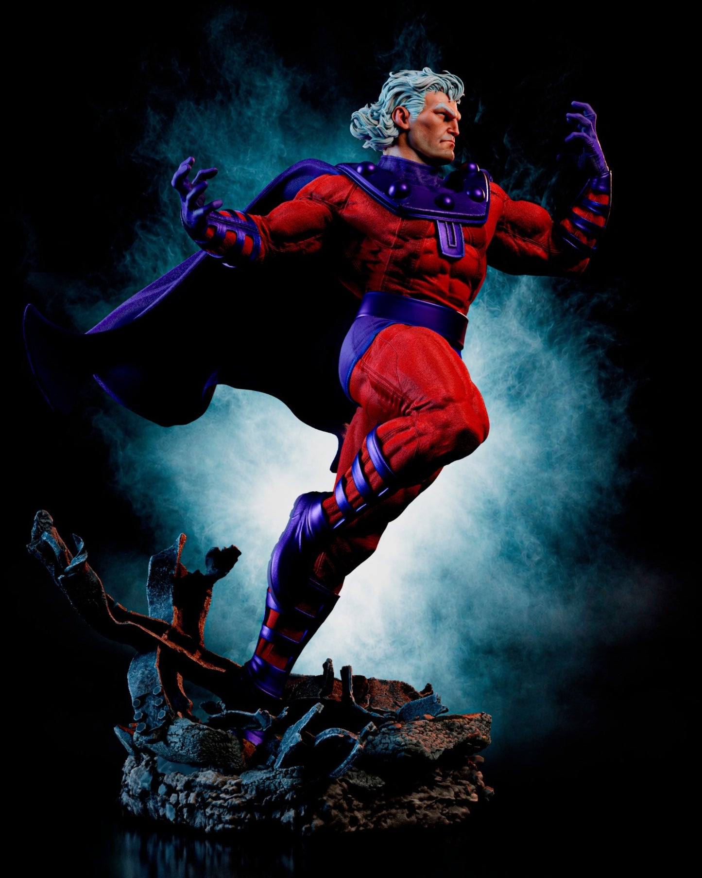 1530 Magneto_Marvel Comics - STL 3D Print Files