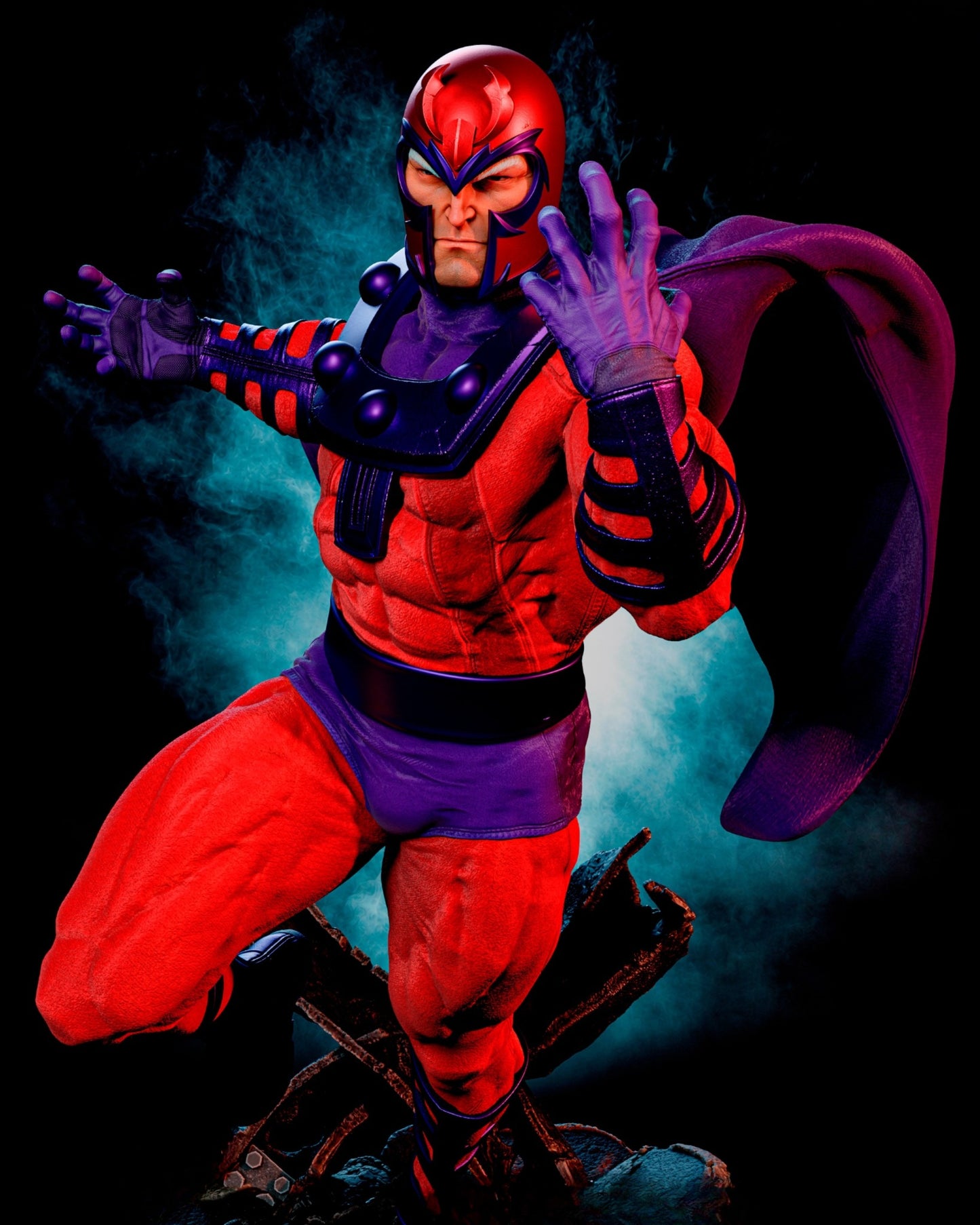1530 Magneto_Marvel Comics - STL 3D Print Files