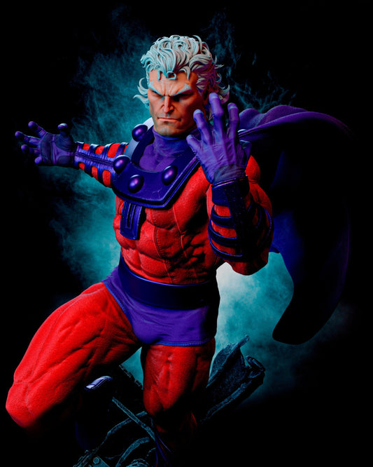 1530 Magneto_Marvel Comics - STL 3D Print Files