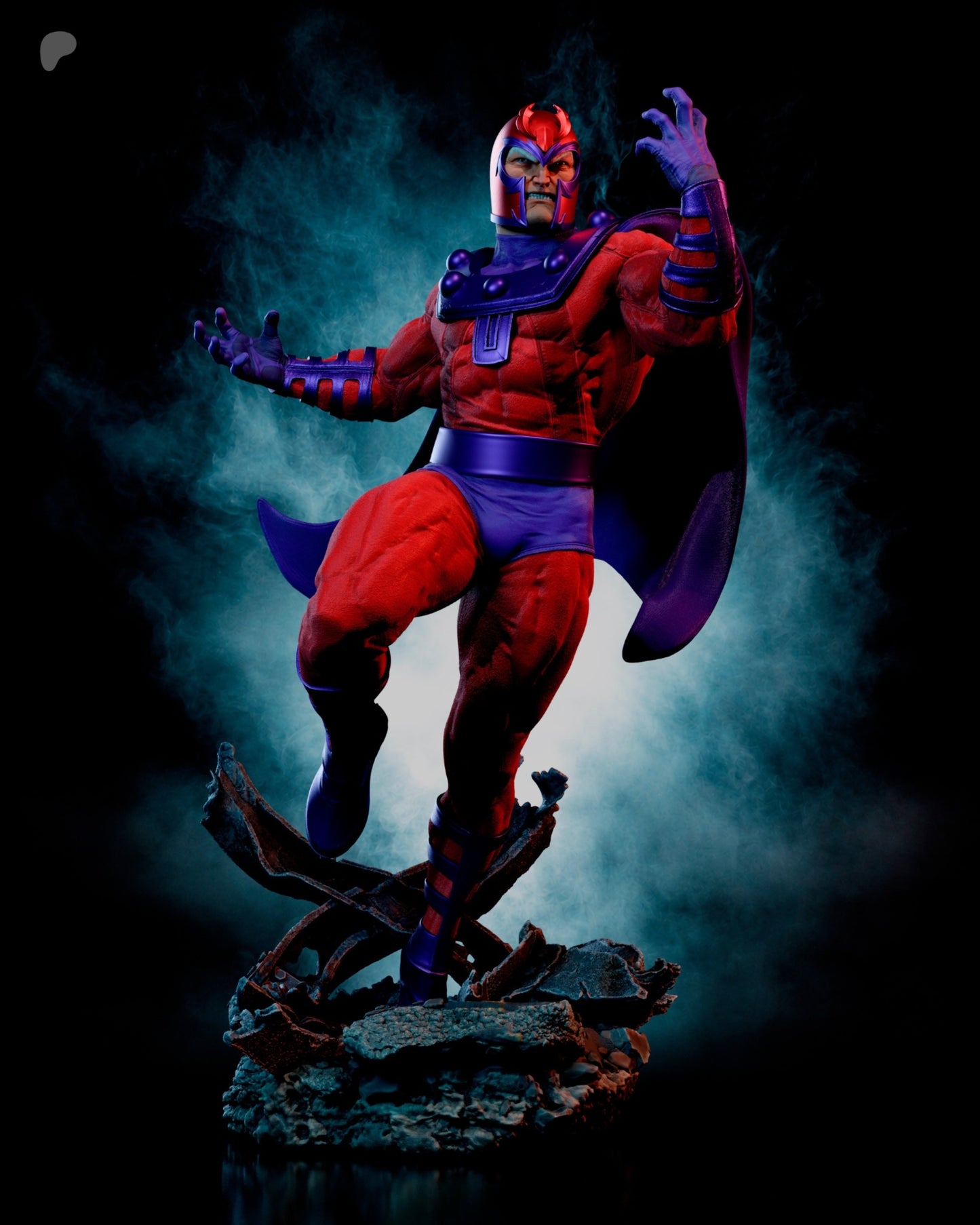 1530 Magneto_Marvel Comics - STL 3D Print Files