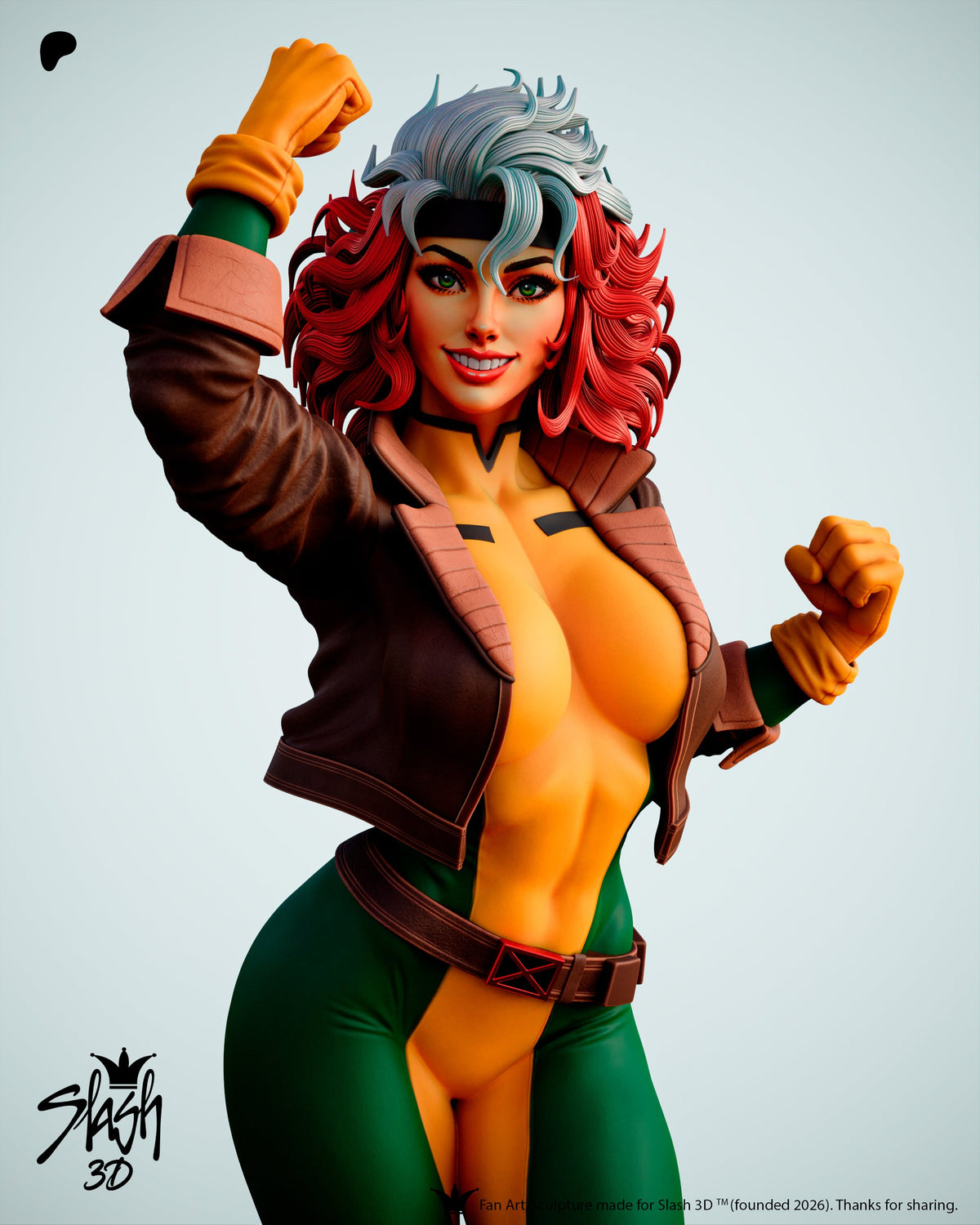 1956 Rogue_X-Men - STL 3D Print Files