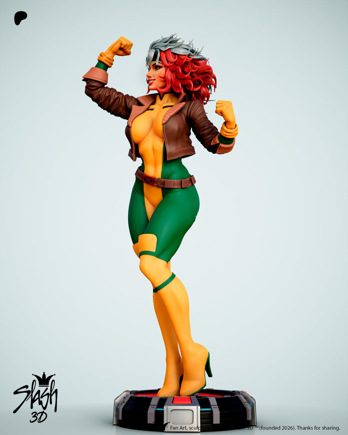 1956 Rogue_X-Men - STL 3D Print Files