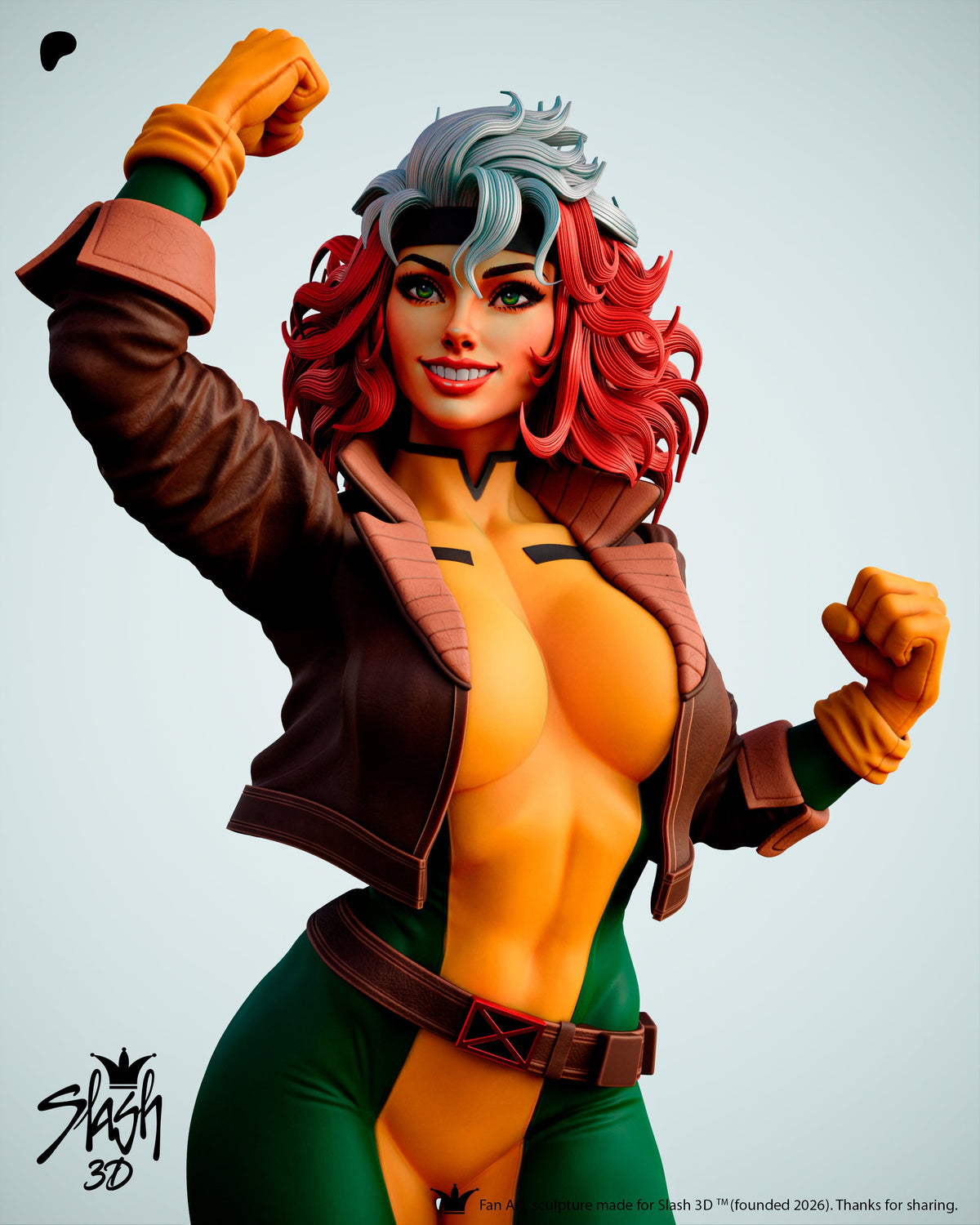 1956 Rogue_X-Men - STL 3D Print Files